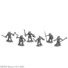 Reaper Bones USA: Nightclaw Kobolds (6) (07056)